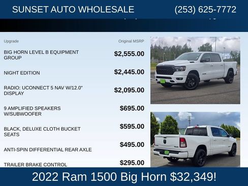 Used 2022 RAM 1500 Big Horn AWD/4WD image 26