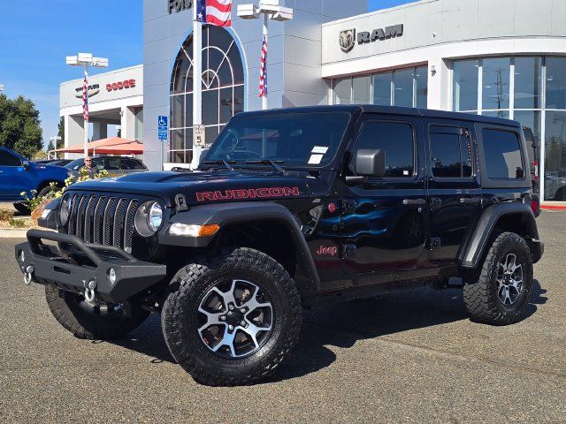 Certified 2021 Jeep Wrangler Unlimited Rubicon w/ Cold Weather Group AWD/4WD image 3