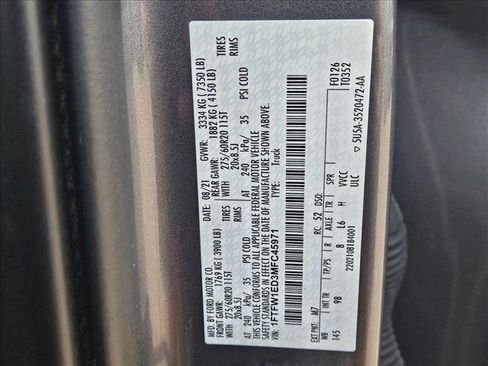 Used 2021 Ford F150 Platinum w/ Equipment Group 701A High image 26