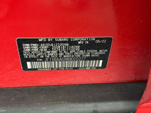 Used 2022 Subaru WRX AWD/4WD image 23