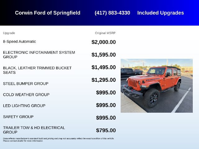 Used 2018 Jeep Wrangler Unlimited Rubicon AWD/4WD image 5