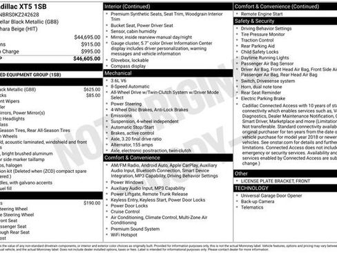 Used 2019 Cadillac XT5 AWD image 1