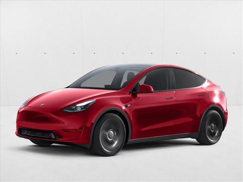 Used 2024 Tesla Model Y Long Range AWD/4WD image 1