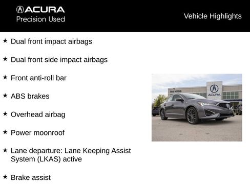 Certified 2020 Acura ILX FWD image 13