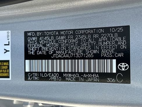 New 2026 Toyota Prius Limited w/ Limited Premium Package image 30