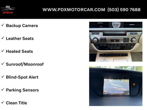 Used 2013 Lexus ES 300h w/ Premium Pkg FWD image 10