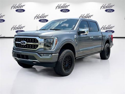 Certified 2021 Ford F150 Platinum w/ Equipment Group 701A High AWD/4WD image 3