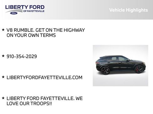 Used 2023 Jaguar F-PACE SVR image 5