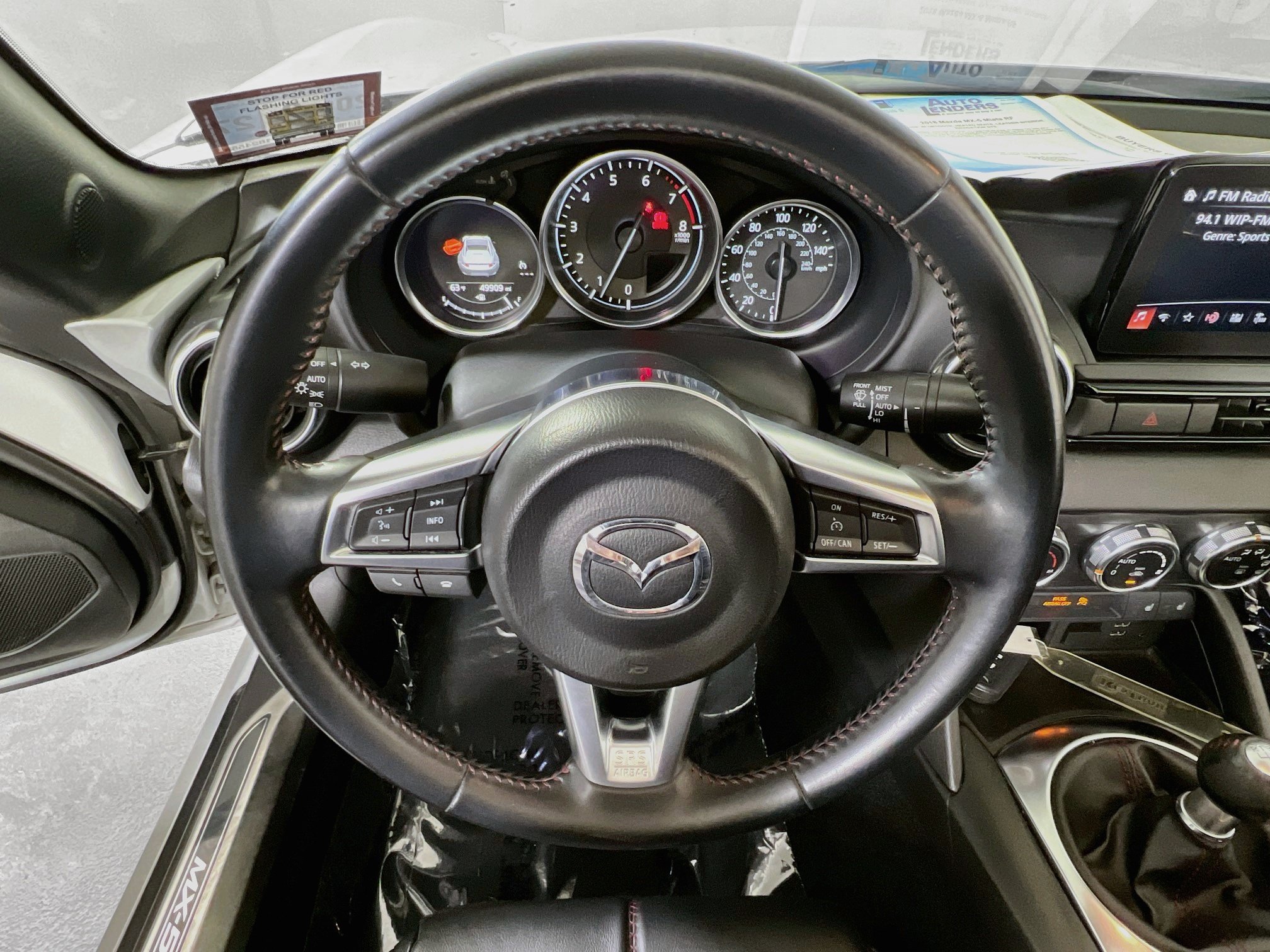 Used 2018 MAZDA MX-5 Miata RF Grand Touring w/ Appearance Package RWD image 11