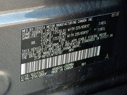 Used 2020 Toyota RAV4 XLE w/ Convenience Package image 26