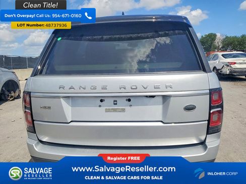 Used 2019 Land Rover Range Rover HSE AWD/4WD image 8