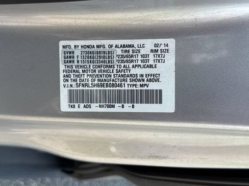 Used 2014 Honda Odyssey EX-L image 19