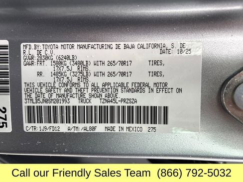 New 2025 Toyota Tacoma TRD Off-Road image 23