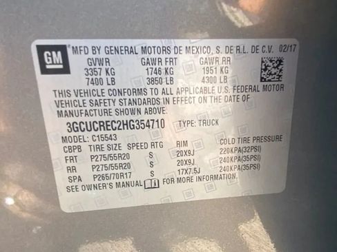 Used 2017 Chevrolet Silverado 1500 LT w/ Max Trailering Package RWD image 27