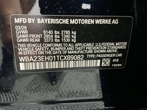 New 2026 BMW 740i RWD image 23