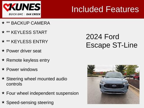 Used 2024 Ford Escape ST-Line image 2