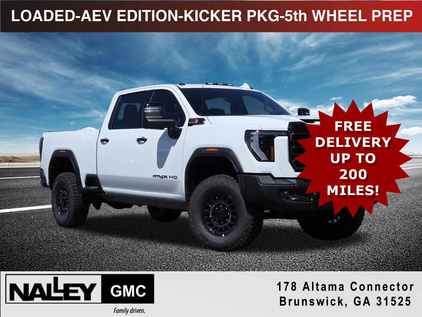 New 2026 GMC Sierra 2500 AT4X w/ AT4X AEV Edition AWD/4WD 360° Tour