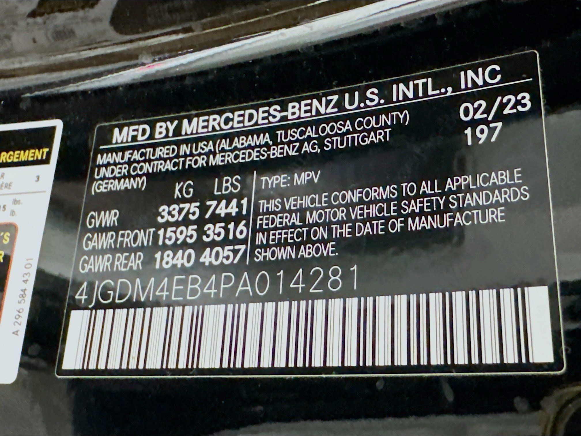 Used 2023 Mercedes-Benz EQS 580 4MATIC SUV image 35