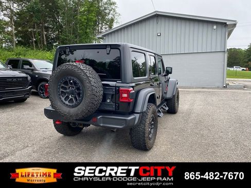 Used 2023 Jeep Wrangler Unlimited Rubicon w/ Xtreme 35 Tire Package AWD/4WD image 5
