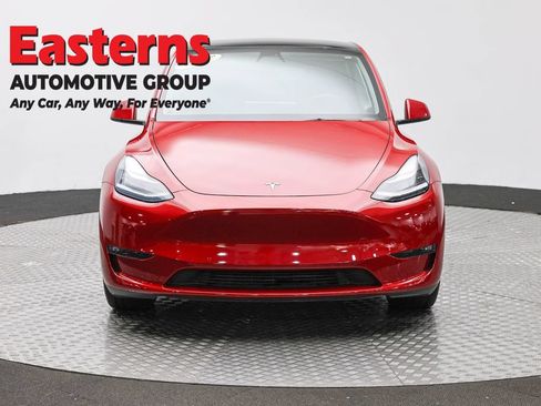 Used 2021 Tesla Model Y Long Range AWD/4WD image 2