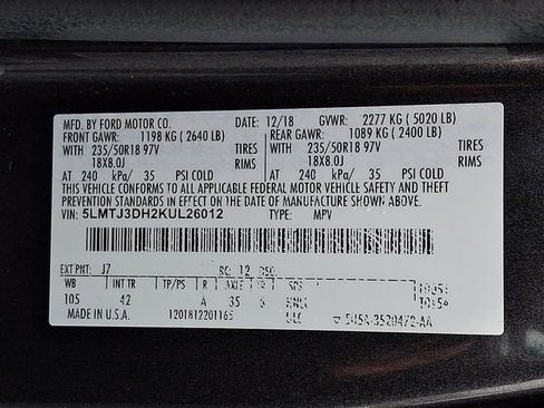 Used 2019 Lincoln MKC Reserve w/ MKC Climate Package image 27