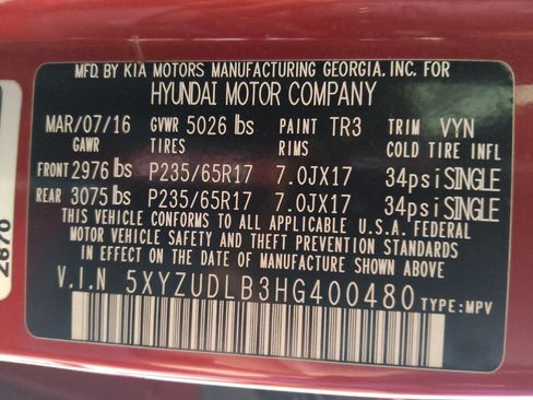 Used 2017 Hyundai Santa Fe Sport image 33