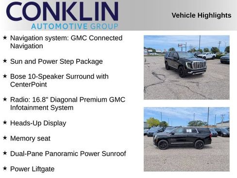 Used 2026 GMC Yukon Denali w/ Sun & Power Step Package AWD/4WD image 2