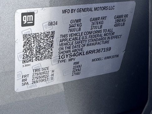 Used 2024 Cadillac Escalade Sport Platinum w/ LPO, ONYX Package image 40