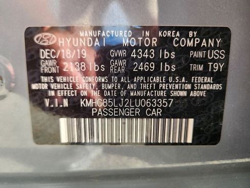 Used 2020 Hyundai Ioniq Limited image 28