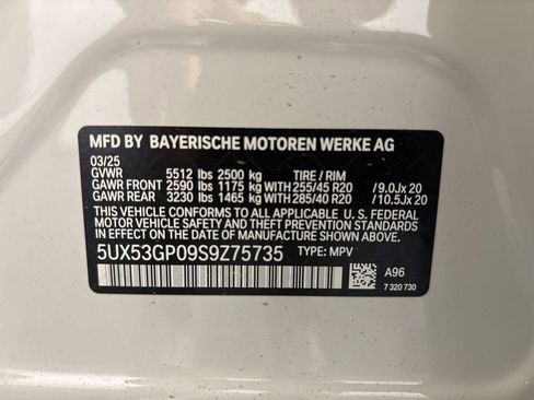 Used 2025 BMW X3 xDrive30i w/ Convenience Package image 35