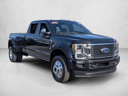 Used 2020 Ford F450 Platinum w/ Snow Plow Prep Package image 3