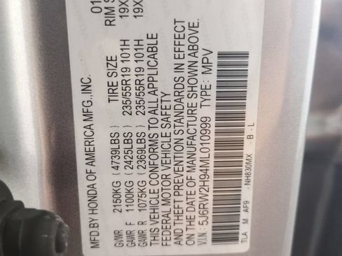 Used 2021 Honda CR-V Touring image 32