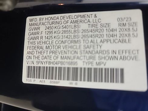 Used 2023 Honda Passport Elite image 44