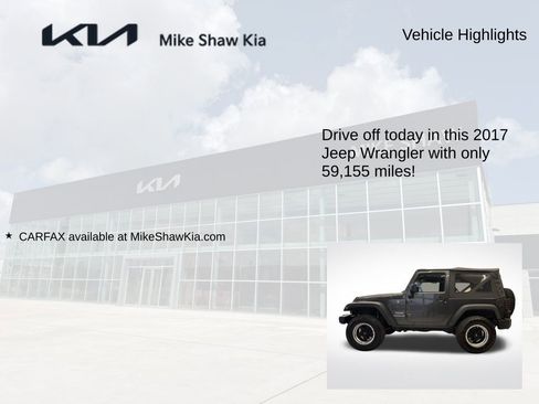 Used 2017 Jeep Wrangler Sport w/ Connectivity Group image 6