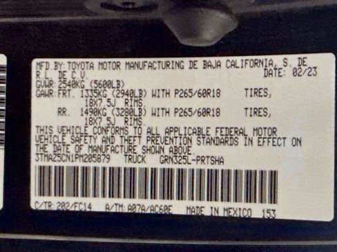 Used 2023 Toyota Tacoma SR5 RWD image 40
