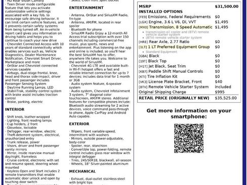 Used 2019 Chevrolet Camaro LT image 2