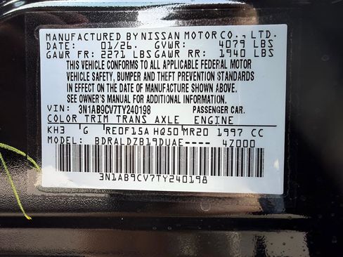 New 2026 Nissan Sentra SV w/ SV Convenience Package FWD image 30