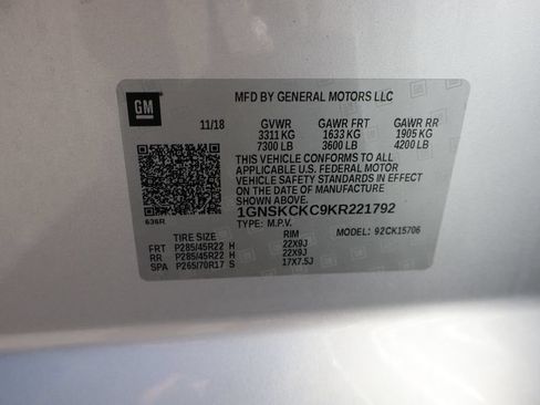 Used 2019 Chevrolet Tahoe Premier AWD/4WD image 53