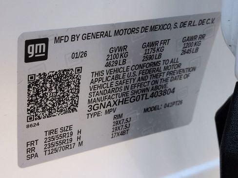 New 2026 Chevrolet Equinox LT w/ Safety and Technology Package FWD image 27