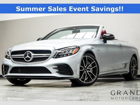 Used 2022 Mercedes-Benz C 43 AMG 4MATIC Cabriolet w/ Multimedia Package image 1