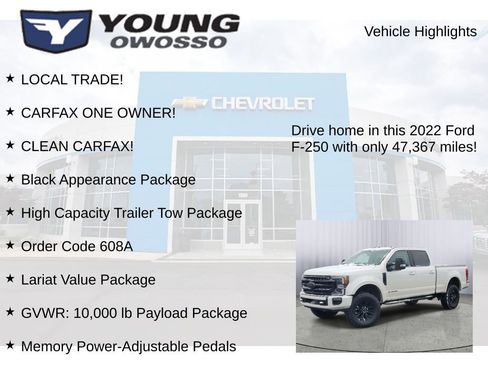 Used 2022 Ford F250 Lariat w/ Tremor Off-Road Package image 8