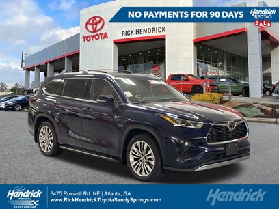 Used 2025 Toyota Highlander Platinum