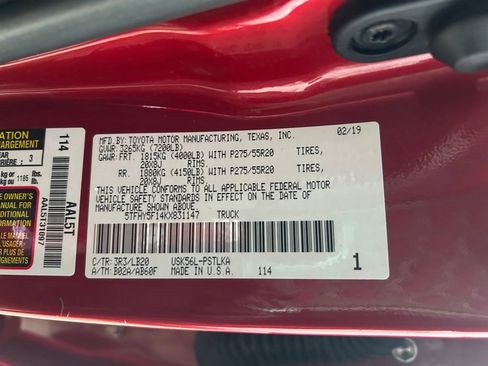 Used 2019 Toyota Tundra Limited w/ Limited Premium Package image 34