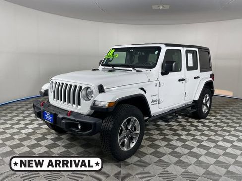 Used 2018 Jeep Wrangler Unlimited Sahara AWD/4WD image 1