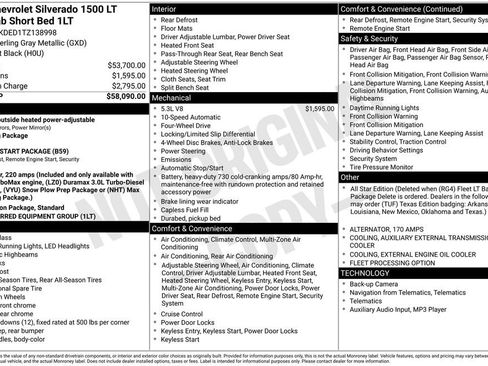 Used 2026 Chevrolet Silverado 1500 LT AWD/4WD image 6