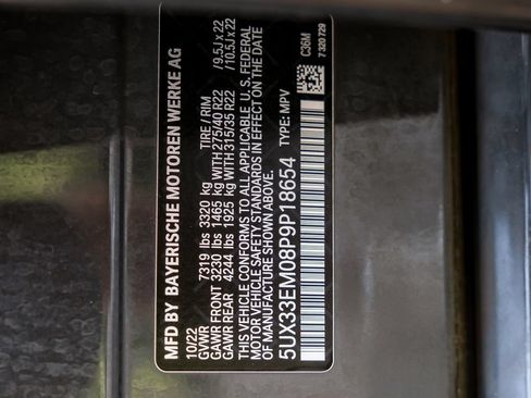 Used 2023 BMW X7 M60i w/ Executive Package AWD/4WD image 73