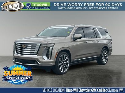 Certified 2025 Cadillac Escalade ESV Premium Luxury Platinum