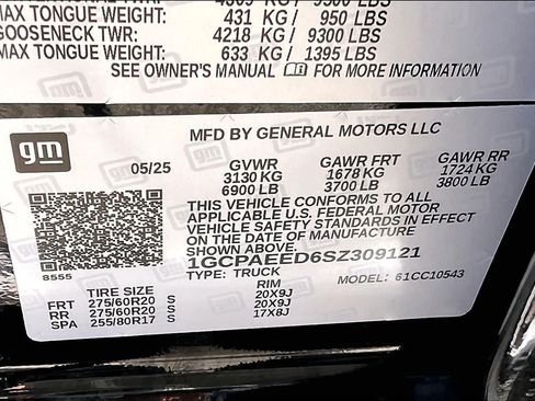 Used 2025 Chevrolet Silverado 1500 LTZ w/ LTZ Premium Texas Edition RWD image 34