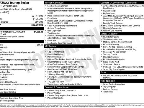 Used 2018 MAZDA MAZDA3 Touring image 2