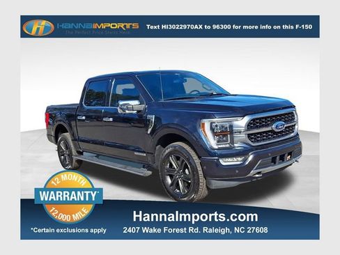 Used 2021 Ford F150 Platinum w/ Equipment Group 701A High image 1